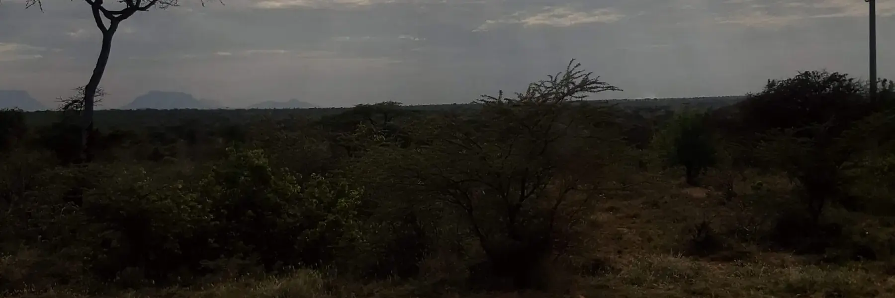 Het landschap van Karamoja